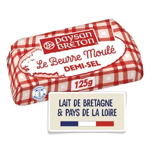 Paysan Breton Beurre Moulé Demi-sel 125g