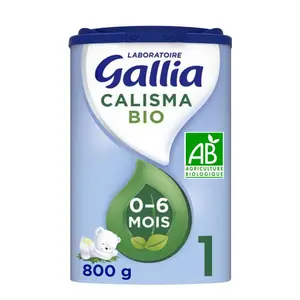 Gallia Lait en poudre 1er âge De 0 À 6 Mois, Bio 800g