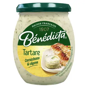 Bénédicta Sauce Tartare Aux Cornichons Et Aux Câpres 260g