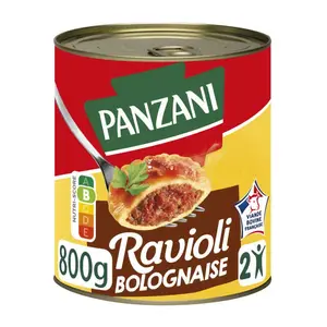 Panzani Ravioli sauce bolognaise 800g