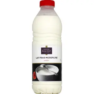 Monoprix Gourmet Lait Frais Micro Filtré Entier 1L