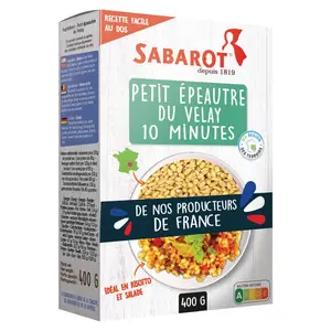 Sabarot Petit Épeautre du Velay Cuisson 10Min 400g