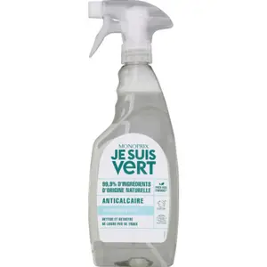 Monoprix Je Suis Vert Anticalcaire Au Vinaigre Blanc 75cl