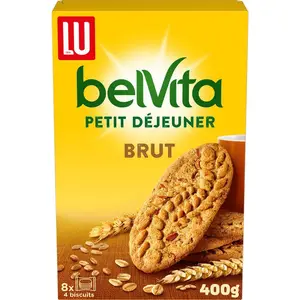 Lu Belvita Petit Déjeuner Biscuits Brut 400g