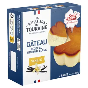 Saint Amour Gâteau au Fromage Blanc à la vanille 300g