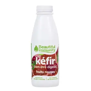 Beautiful Immunity Kefir Bien-être Digestif Fruits Rouges 500ml