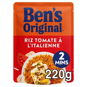 Ben's Original Riz Tomate à l’Italienne Micro-Ondable 220g