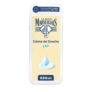 Le Petit Marseillais Crème de Douche & Bain Extra Douce Lait 650ml