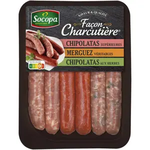 Socopa Assortiment de Saucisses x6