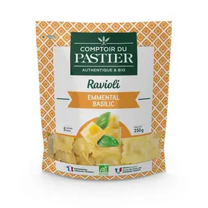 [Par Naturalia] Comptoir du Pastier Ravioli Emmental Basilic Bio 250g