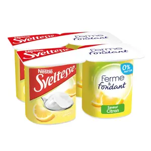 Sveltesse Ferme et Fondant Citron 4x125g