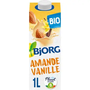 Bjorg Lait d'amande vanille Bio 1L