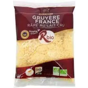 Rbio Gruyère Râpé France Igp 150g