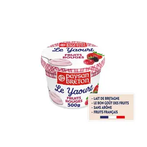 Paysan Breton Yaourt Fruits Rouges 500g