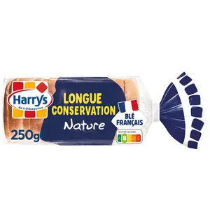 Harrys Pain de mie nature longue conservation 250g