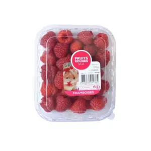 Monoprix Barquette de Framboises 125g