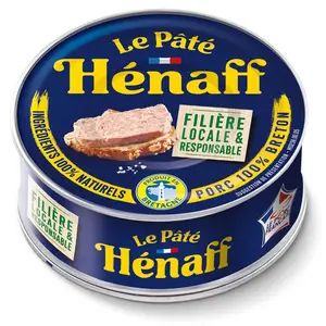 Hénaff Pâté Pur Porc Avec Filets Et Jambons 78g