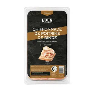 Eden Gourmet chiffonnade de dinde fumée 110g