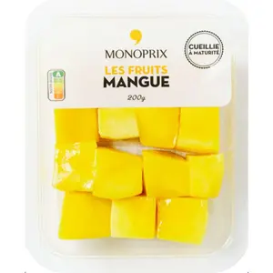 Monoprix Mangue en morceaux 200g