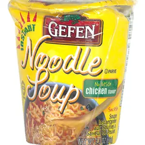 Gefen Soupe Instantanée Aux Nouilles Et Saveur De Poulet 66G