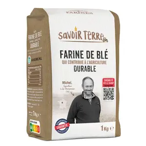 La Compagnie des Farines - farine de blé savoir-terre T55 - 1kg