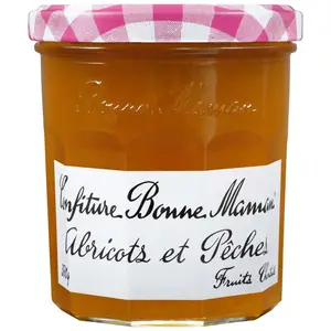 Bonne Maman Confiture abricots et pêches 370g