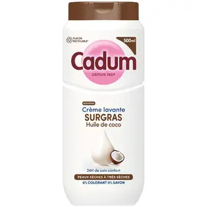 Cadum Douche Crème lavante surgras à l'Huile de coco 500ml