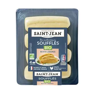 Saint Jean Soufflés Bio Légumes 4x80g