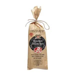 Roches Blanches Saucisse Sèche de Campagne Pur Porc 200g