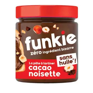 Funkie ! La Pâte À Tartiner Bio Cacao-Noisette 200g