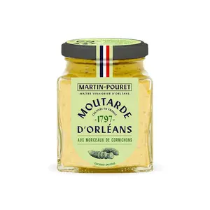Martin Pouret Moutarde D'Orléans Aux Cornichons 200g