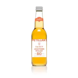 Sassy Jus de Pomme le Pétillant Bio 33cl
