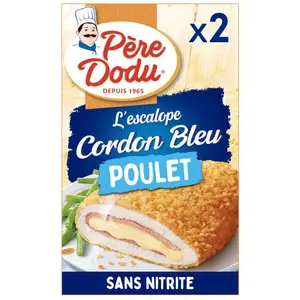 Père Dodu Escalope Cordon Bleu Poulet 200g