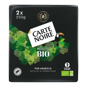 Carte Noire Moulu Bio 2x250g