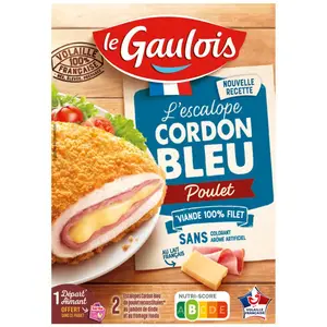 Le Gaulois Cordons Bleus Poulet x2 200g