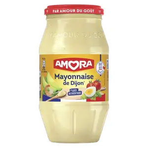 Amora Mayonnaise De Dijon Authentique En Bocal 385g