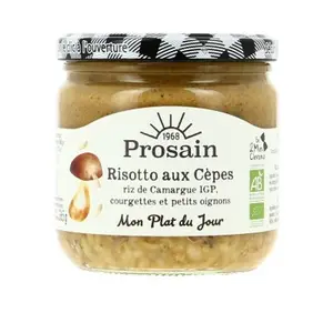 [Par Naturalia] Prosain Risotto aux cèpes, riz complet & courgette Bio 365g