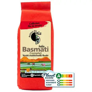 [Par Naturalia] Autour du Riz Riz Basmati Complet Bio 500g