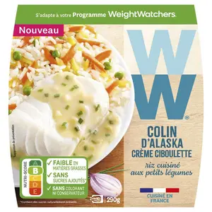 Weight Watchers Colin d'Alaska crème ciboulette 290g