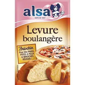 Alsa Levure De Boulanger Briochin 5 Sachets 28g