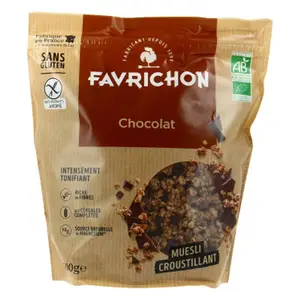 [Par Naturalia] Favrichon Muesli Choco Sans Gluten Bio 500g