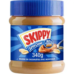 Skippy Beurre de Cacahuetes Super Crunch 340g