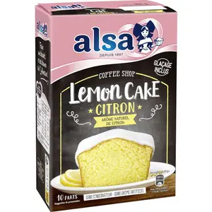 Alsa préparation lemon cake arôme naturel 385g