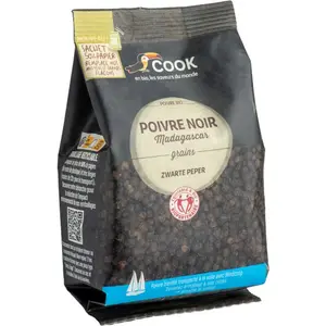 Cook Poivre Noir Madagascar en Grains 150g