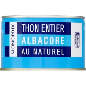 Monoprix Thon Albacore au Naturel 280g