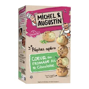 Michel & Augustin Pépites apéro fromage ail 70g