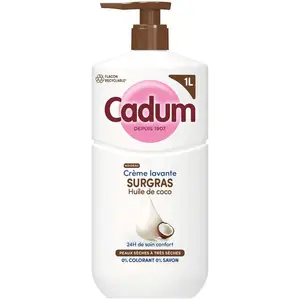 Cadum Douche Crème lavante surgras à l'Huile de coco 1L
