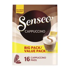 Senseo Cappuccino café en dosettes x16 -184g