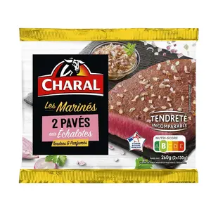 Charal Pavé de Bœuf à l'échalote 2x130g
