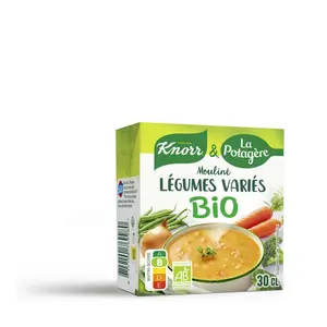 Knorr Mouliné Bio Légumes Variés du Potager Brique 30cl